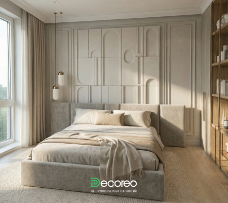 Гипсовая 3D панель для стен «Арсata» (Арката) модель 329