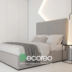 Кровать Sullivan в ткани Флок высшей категории Бэнтли