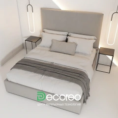 Кровать Sullivan в ткани Флок высшей категории Бэнтли