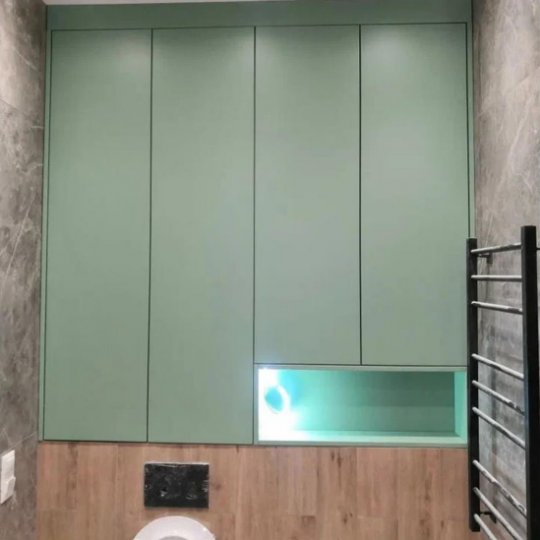 Встроенный шкаф для ванной