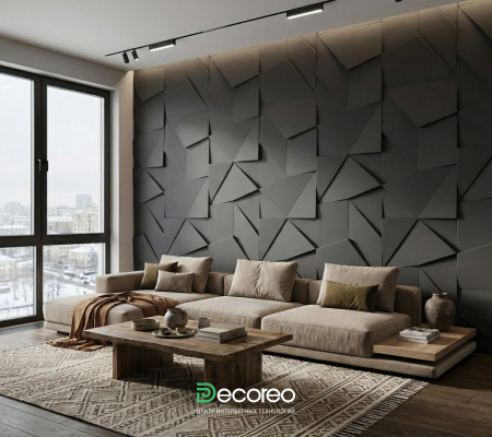 Гипсовая 3д панель Стелларе модель 263