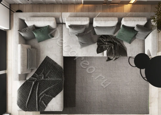 Диван на ножках «Chaise Longue»