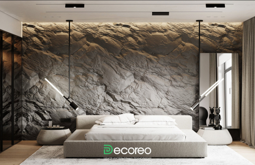 Гипсовая 3д панель «Rocce» модель 273