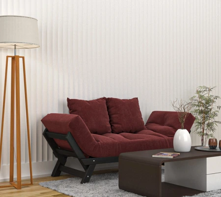 Гипсовая 3д панель «Волна продольная мелкая» модель 270