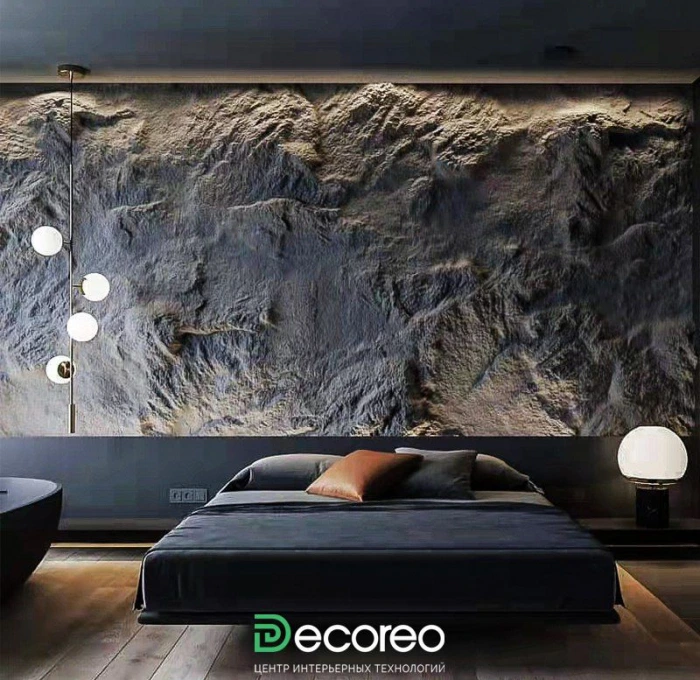 Гипсовая 3д панель «Rocce» модель 273
