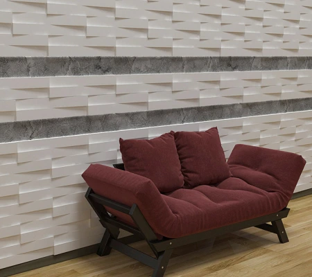 Гипсовая 3Д панель «Концепт» модель 283