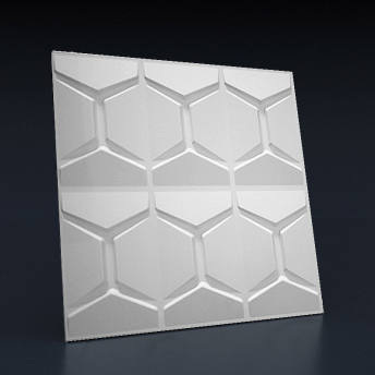 Гипсовая 3Д панель «Некст» модель 296