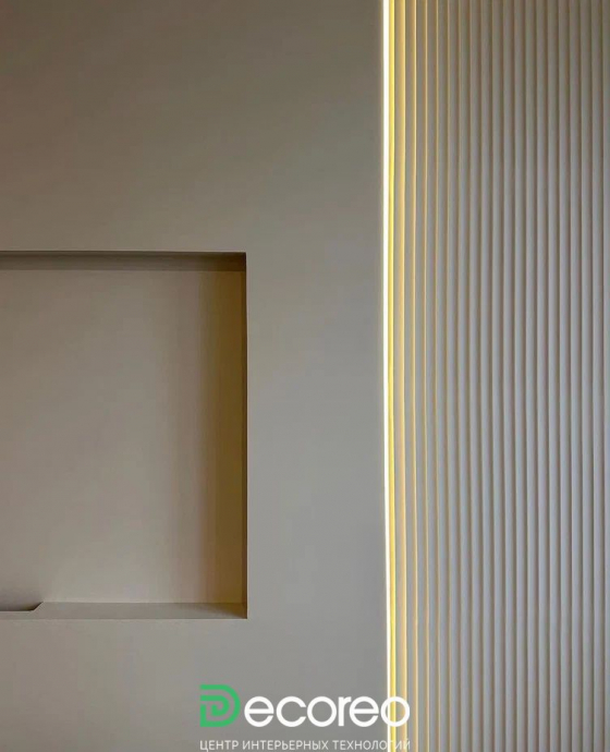 Наши работы по гипсовым панелям