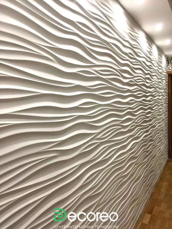 Наши работы по гипсовым панелям