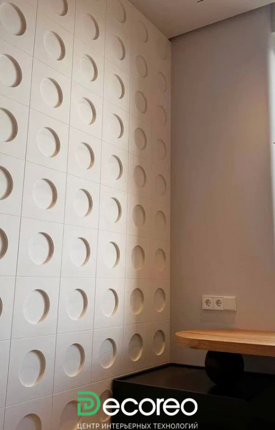 Наши работы по гипсовым панелям