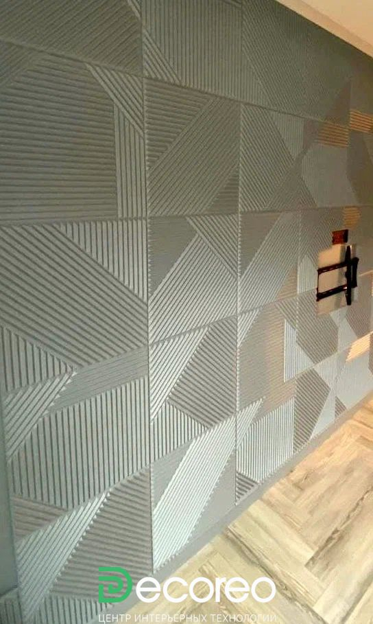 Наши работы по гипсовым панелям