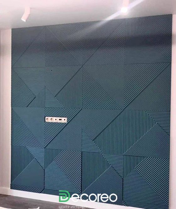 Наши работы по гипсовым панелям