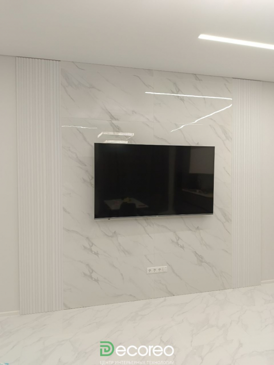 Наши работы по гипсовым панелям