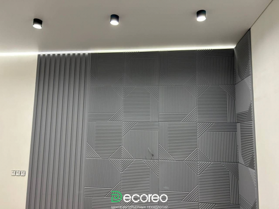 Наши работы по гипсовым панелям