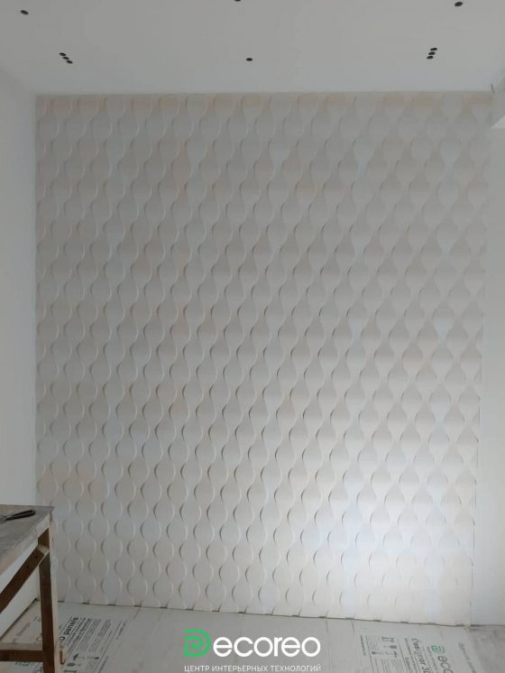 Наши работы по гипсовым панелям