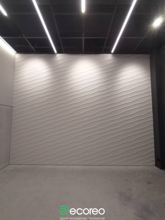 Наши работы по гипсовым панелям