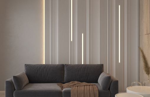 Гипсовая 3д панель Milanese модель 302