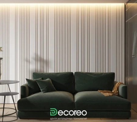 Гипсовая 3д панель Fiorentino модель 303