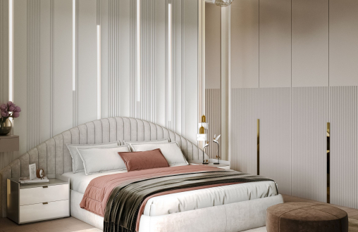 Гипсовая 3д панель Milanese модель 302