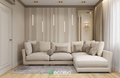 Гипсовая 3д панель Milanese модель 302