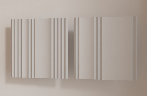 Гипсовая 3д панель Milanese модель 302