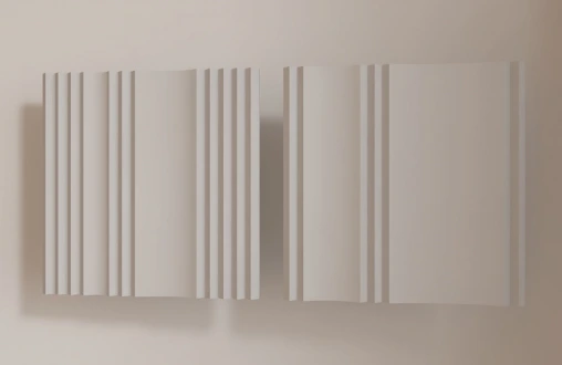 Гипсовая 3д панель Milanese модель 302