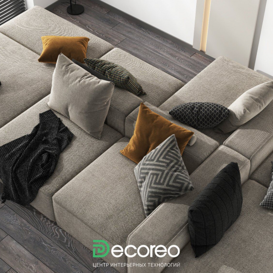 Модульный диван со спальным местом «Остсайд» (Остсайд)