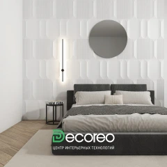 Кровать «Фресно» с мягкими царгами и изголовьем