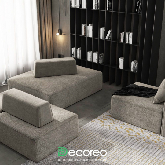 Модульный диван со спальным местом «Остсайд» (Остсайд)