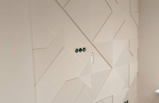 Гипсовая 3д панель Leggero luce модель 305а