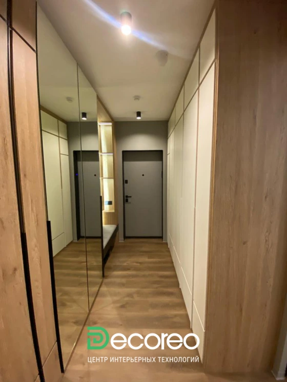 Интерьер квартиры в ЖК Forest для семьи с двумя детьми