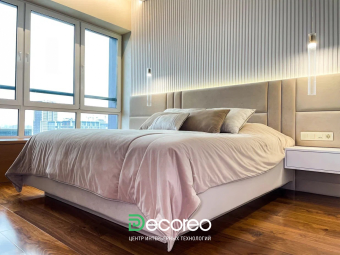 Интерьер со стильными деталями в ЖК Вестердам