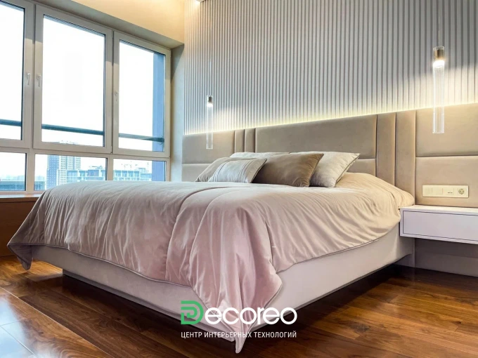 Интерьер со стильными деталями в ЖК Вестердам