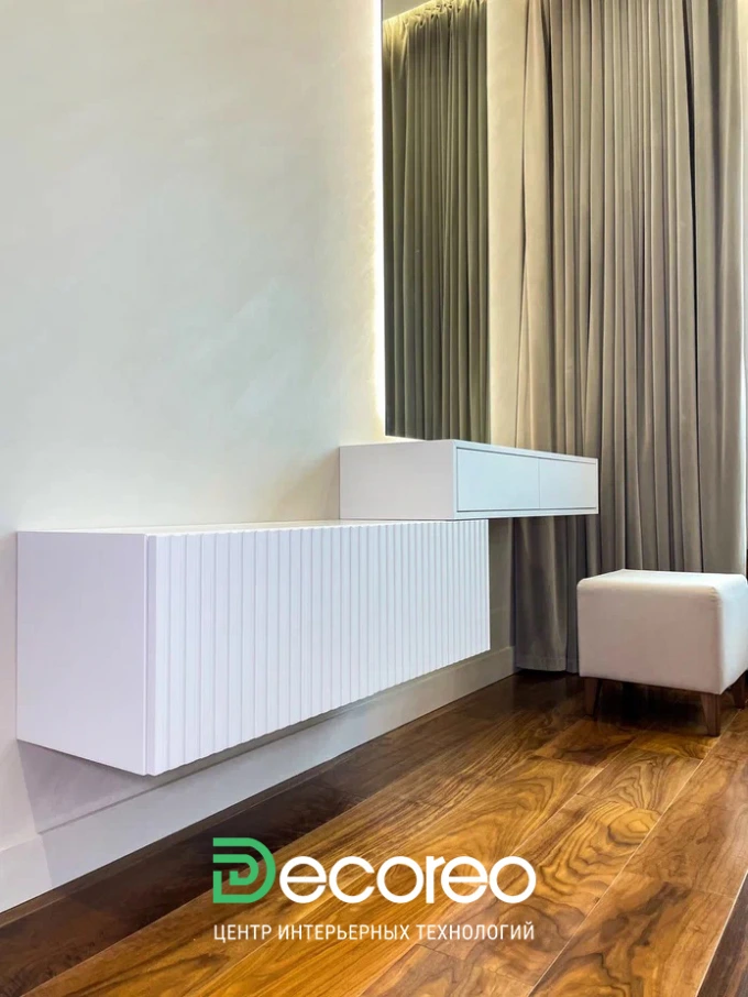 Интерьер со стильными деталями в ЖК Вестердам