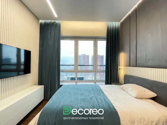 Интерьер со стильными деталями в ЖК Вестердам