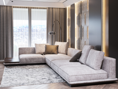 Диван со столиком модульный «Divo»