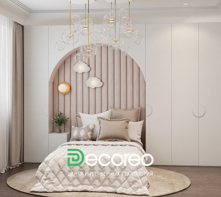 Мягкие панели в детскую «Nuvole»