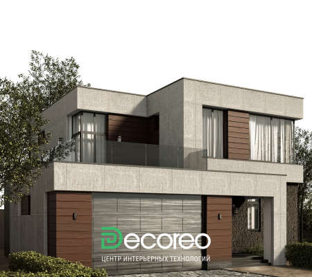 Фиброцементная панель «Финский Брус»