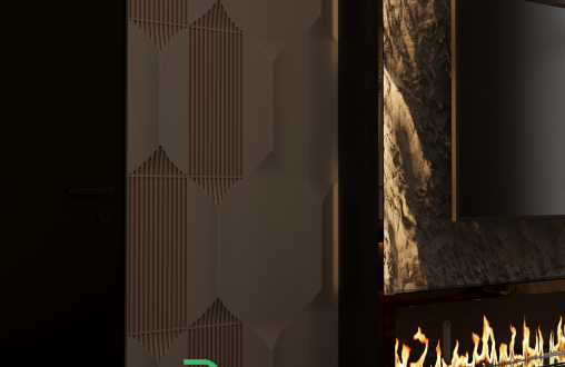 Панель гипсовая «Fiori» модель 311