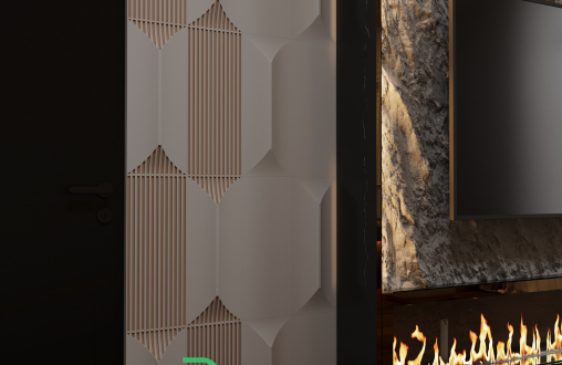 Панель гипсовая «Fiori» модель 311