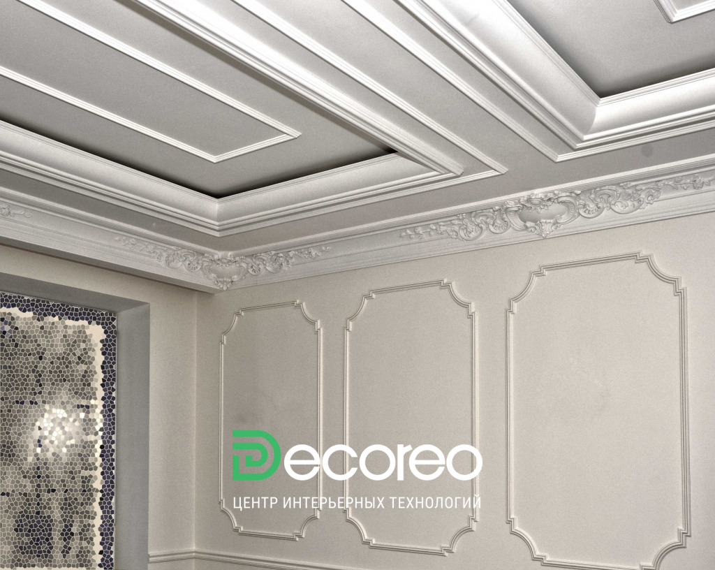 Гипсовый молдинг на стену \"Dolce\" - Decoreo