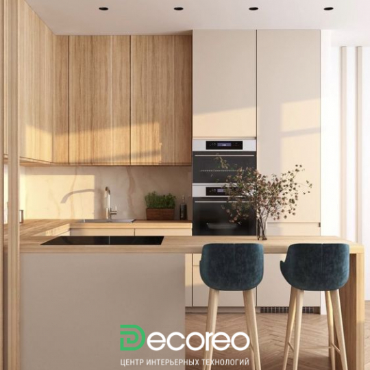 Кухня с барной стойкой «Саббиа»