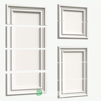 Гипсовая 3д панель «Classica» модель 310