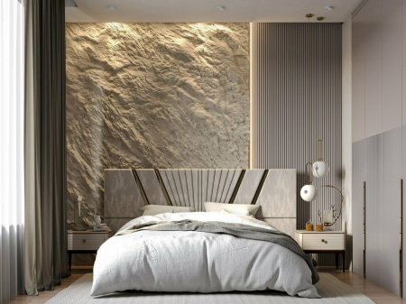 Кровать Piero 160х200см светло-серого цвета с подъемным механизмом