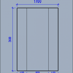 Кровать Pelitte 160х200 светло-серого цвета с золотыми молдингами и подъемным механизмом