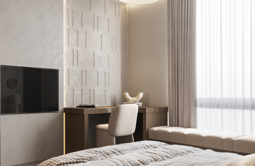 Стеновая гипсовая 3D панель модель 318