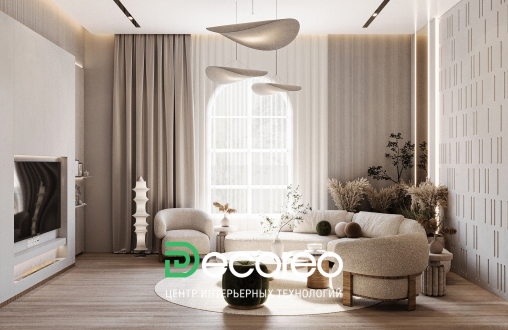 Стеновая гипсовая 3D панель модель 318