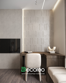 Стеновая гипсовая 3D панель модель 318