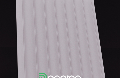 Гипсовая 3д панель «Рейка Фигурная» модель 317