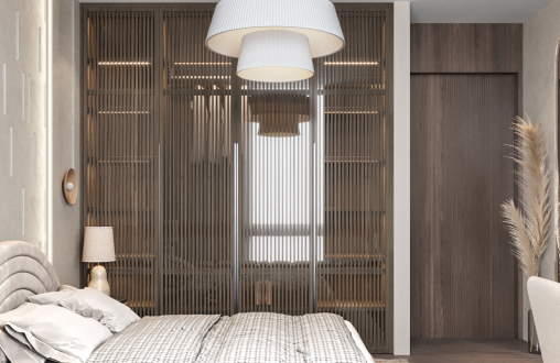 Стеновая гипсовая 3D панель модель 318